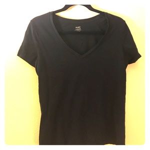 Relaxed fit vneck t-shirt